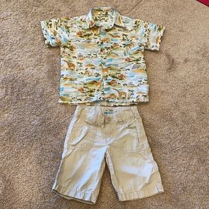 Toddler Boys African Safari outfit